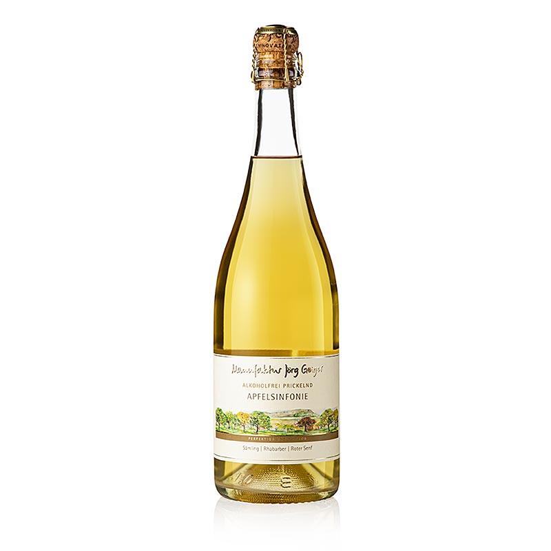 Jörg Geiger alkoholfri mousserande "Apfelsinfonie", 750 ml