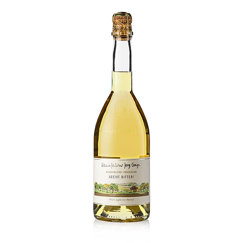 Jörg Geiger alkoholfri mousserande "Aecht Bitter", 750 ml