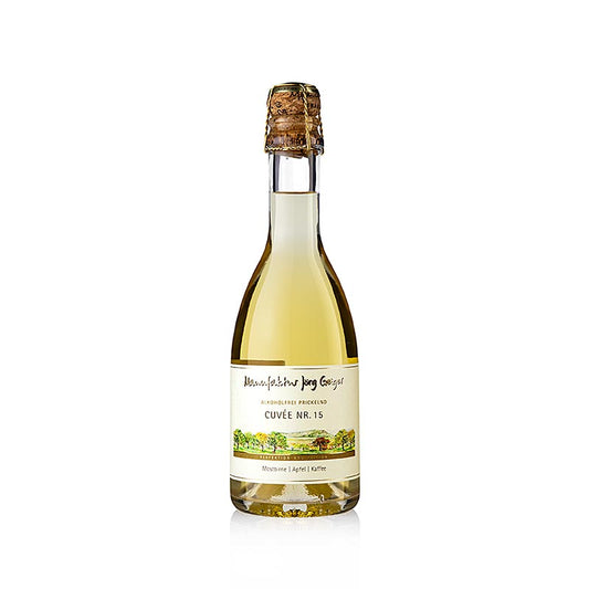 Jörg Geiger alkoholfri mousserande "Cuvée 15", 375 ml