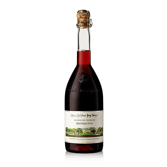 Jörg Geiger alkoholfri mousserande "rotfruchtig", 750 ml