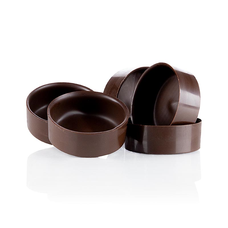Chokladtarteletter i form, ø 5 cm, Dobla (11214), 72 st