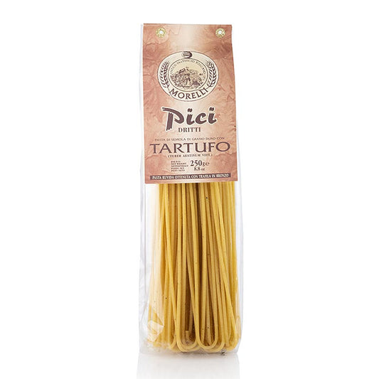 Pasta Pici Dritti Tartufo (med tryffel), Morelli 1860, 250 g