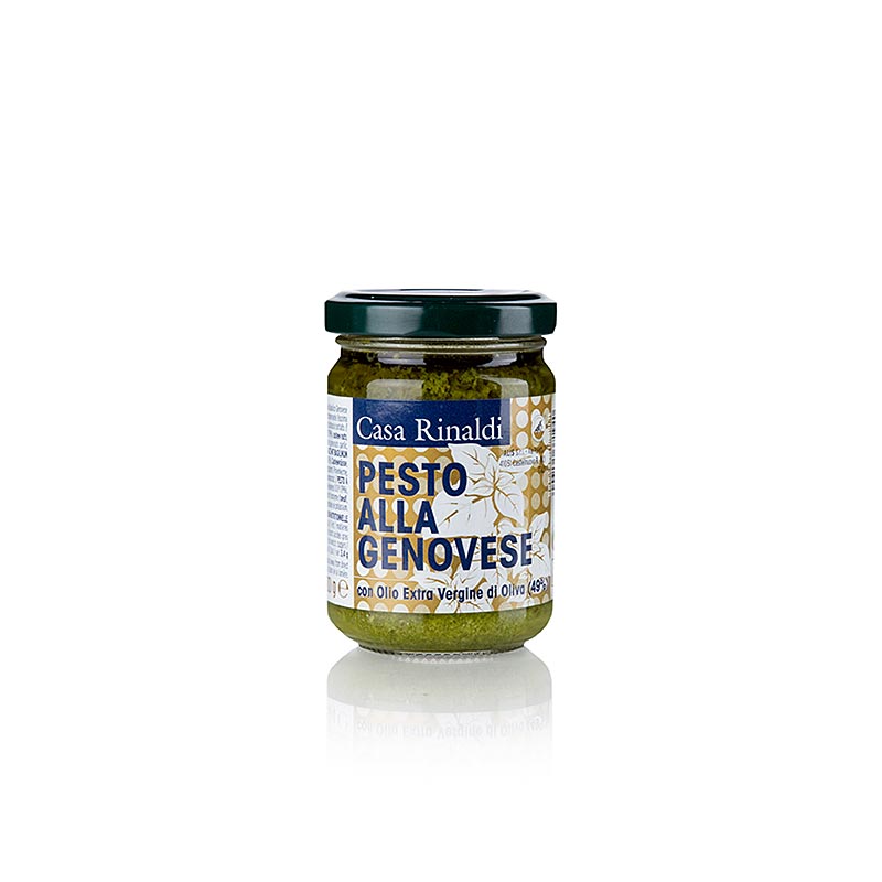 Pesto alla Genovese, basilikasås med extra jungfruolja, Casa Rinaldi, 130 g
