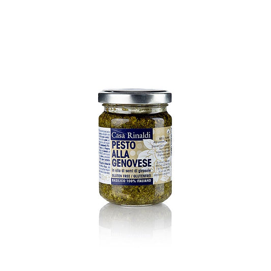 Pesto alla Genovese, basilikasås med solrosolja, Casa Rinaldi, 130 g