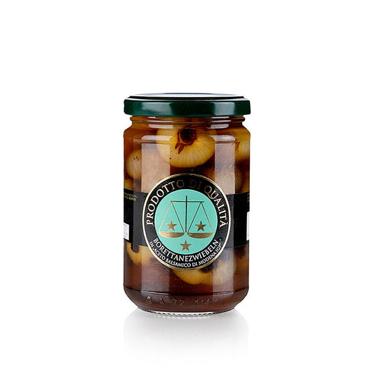 Borettane-lök i balsamvinäger, La Bilancia, 280 g
