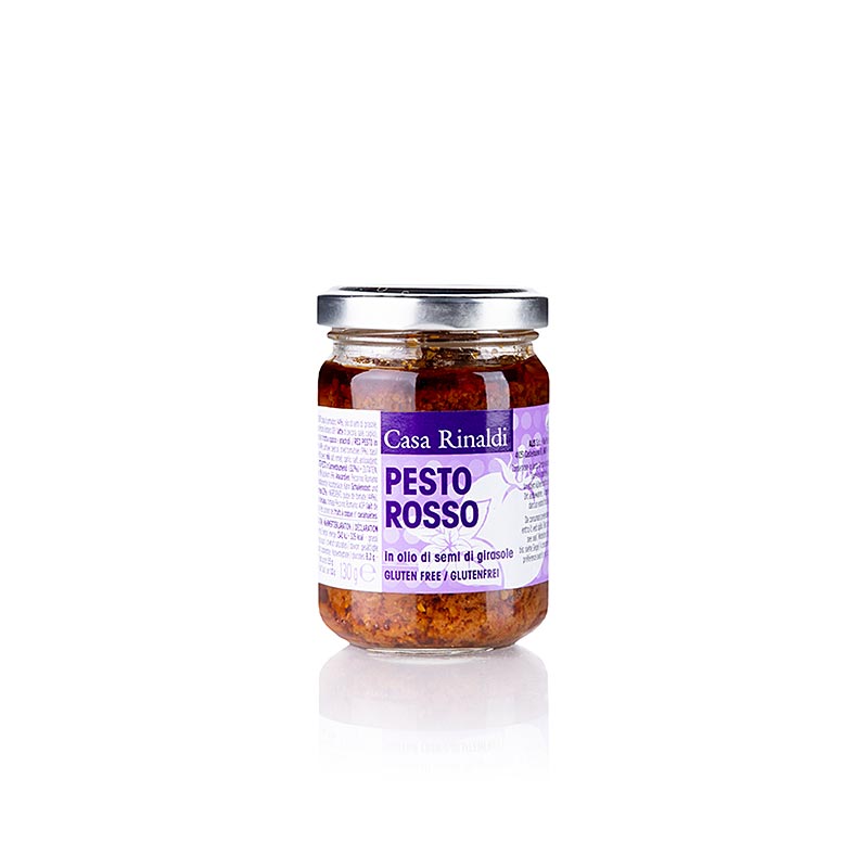 Pesto Rosso, tomatpesto med solrosolja, Casa Rinaldi, 130 g