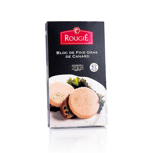 Anka-foie gras-block, 2 x 40 g skivor, Rougié, 80 g