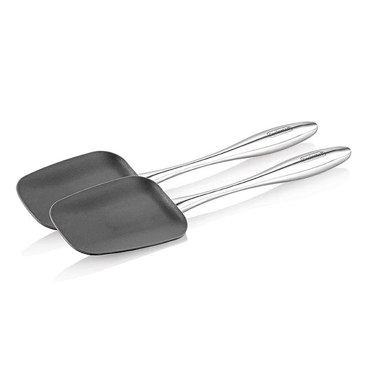 Silikonkökssked, rostfritt stål, 2-delars, Coolinato, 1 st
