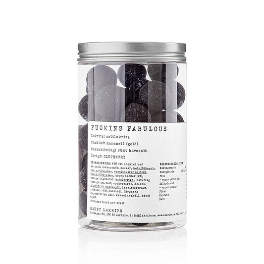Haupt Lakrits FUCKING FABULOUS – med Dulce de Leche, salt, Sverige, 250 g