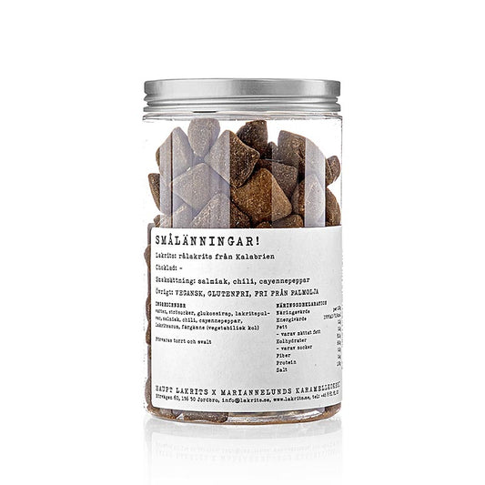 Haupt Lakritz Smålänningar, lakritsbitar med chili & salmiak, Sverige, 250 g
