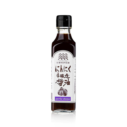Sojasås – Shoyu Honjyozo vitlök, Shizen Okoku, 200 ml