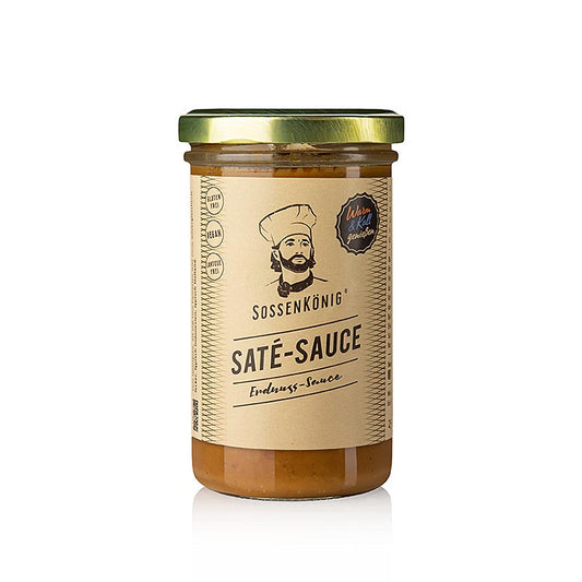 Sossenkönig – Satésås (jordnöt), färdigsås, 250 ml
