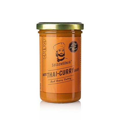 Sossenkönig – Red Thai Curry, färdigsås, 250 ml