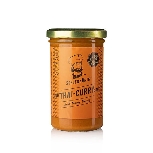 Sossenkönig – Red Thai Curry, färdigsås, 250 ml