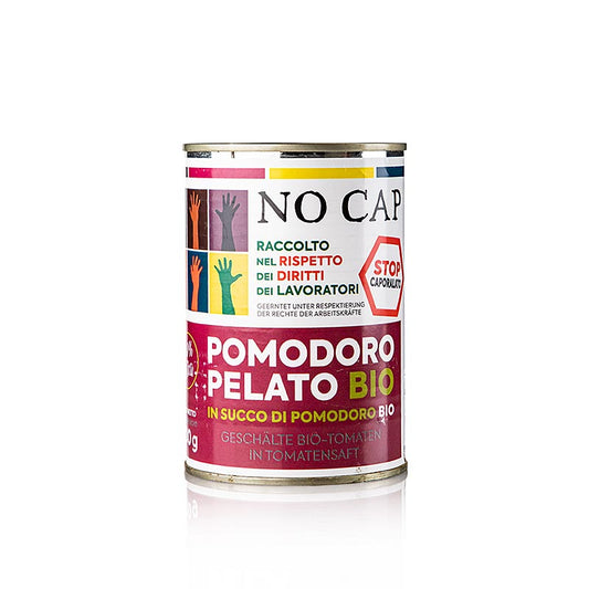 Tomater, skalade, NO CAP, ekologiska, 400 g