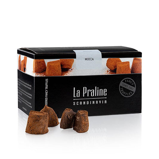 La Praline Fancy Truffles, chokladkonfekt med mocka (kaffe), Sverige, 200 g