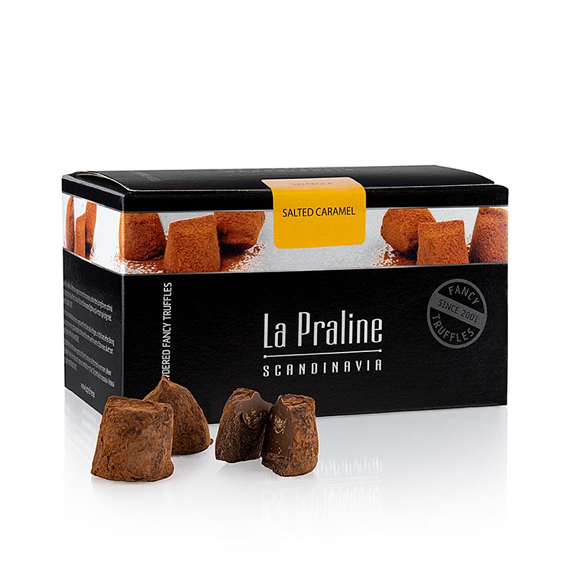 La Praline Fancy Truffles, chokladkonfekt med saltkaramell, Sverige, 200 g