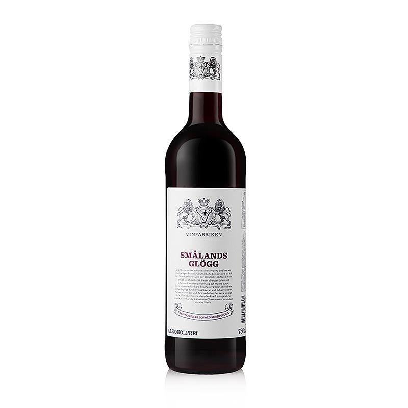 Vinfabriken Smalands Glögg Sverige alkoholfri, 750 ml