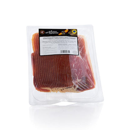 Jamon Serrano Gran Reserva, 24 månader, skivad skinka, El Riojano, 500 g