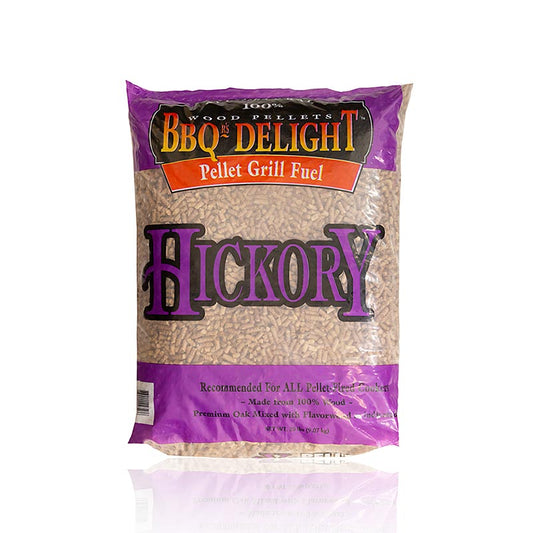 Grill BBQ Hickory-trä rökpellets, 9,07 kg