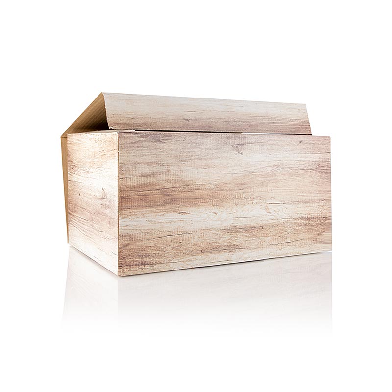 Presentkartong för vin, "Wood", för 6 flaskor à 0,75 l, 1 st