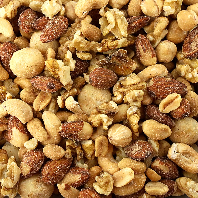 Gewürzgarten Premium Barsnacks Nöt- och fröblandning, saltad, 1 kg
