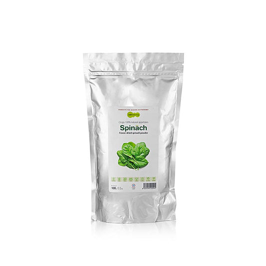 TÖUFOOD LYOFËELING SPINÄCH, frystorkad spenat, pulver, 100 g