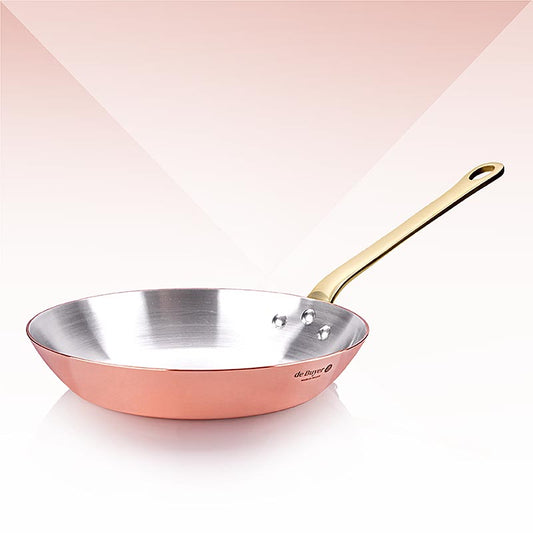 Inocuivre stekpanna, koppar, med mässingshandtag, ø 24 cm, 1 St