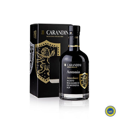 Carandini Aceto Balsamico Modena g.g.A., Antonio, invecchiato (presentförpacknin, 250 ml