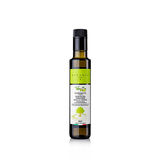 Extra jungfruolja Di Carlo, med citron, ekologisk, 250 ml