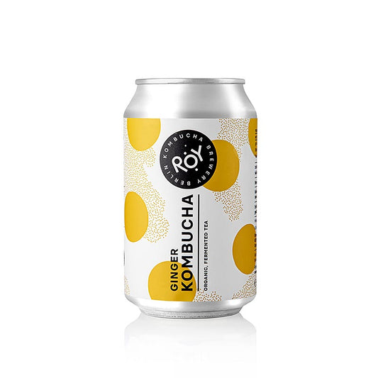 ROY Ginger Kombucha Berlin, ekologisk, 330 ml