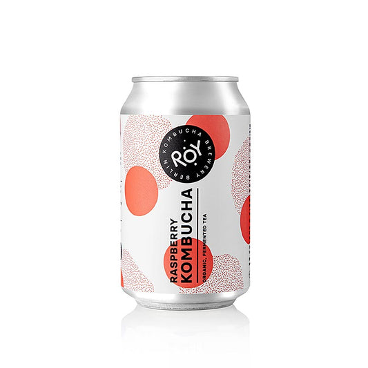 ROY Raspberry Kombucha Berlin, ekologisk, 330 ml