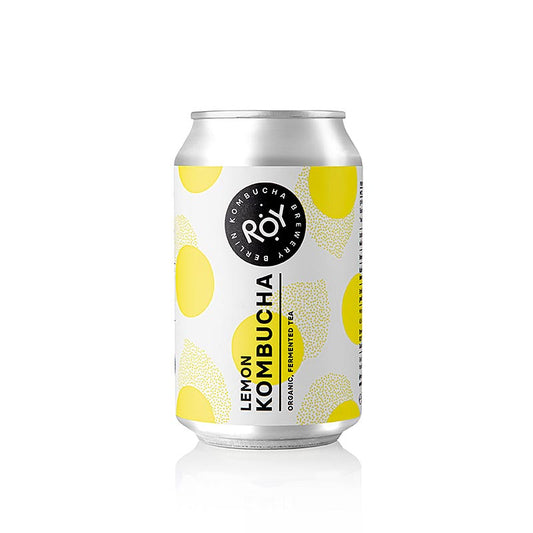 ROY Lemon Kombucha Berlin, ekologisk, 330 ml