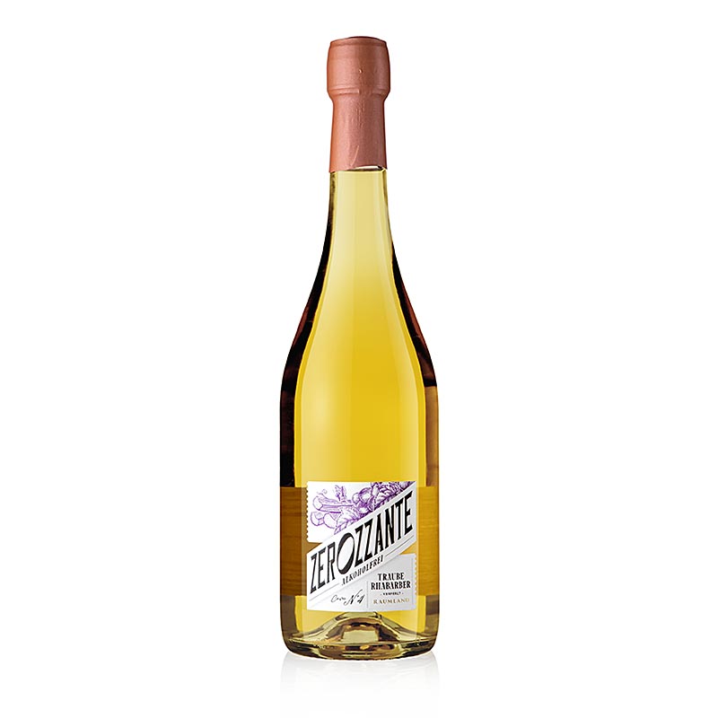 Raumland Zerozzante – Cuvée No. 4 Druvor Rabarber Secco, alkoholfri, 750 ml