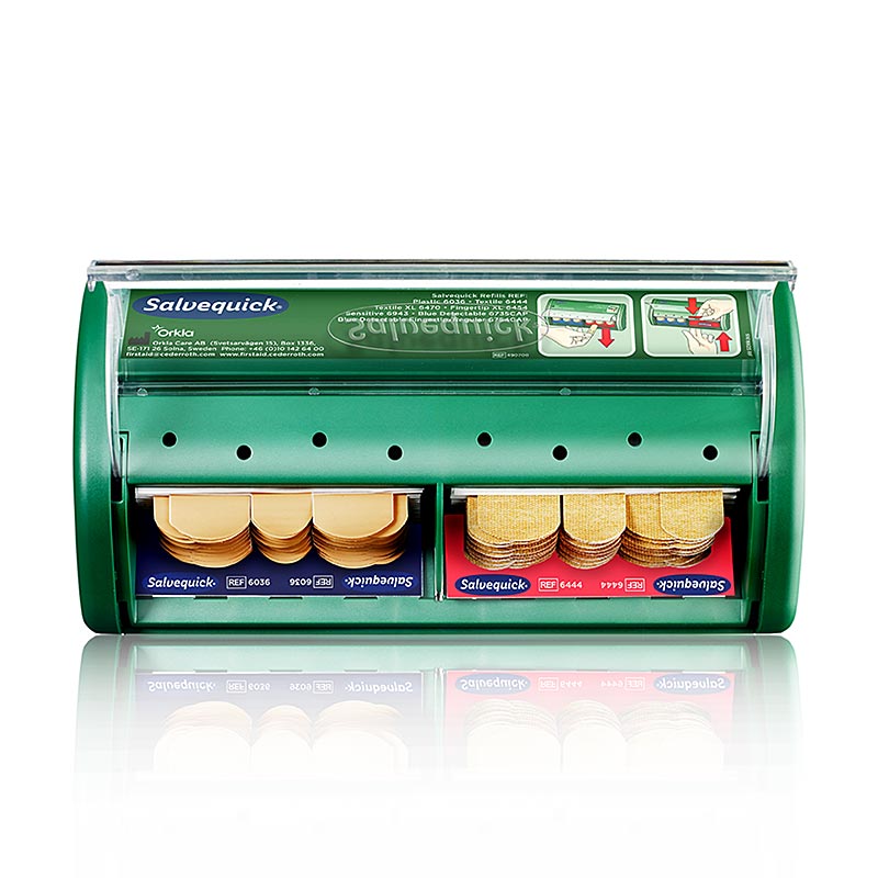 Cederroth – Salvequick plåsterdispenser, plåsterstation, (490700), 1 st