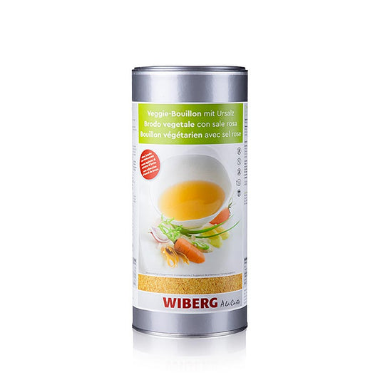 Wiberg Veggie-buljong med ur-salt, vegetabilisk, (281116), 1,2 kg