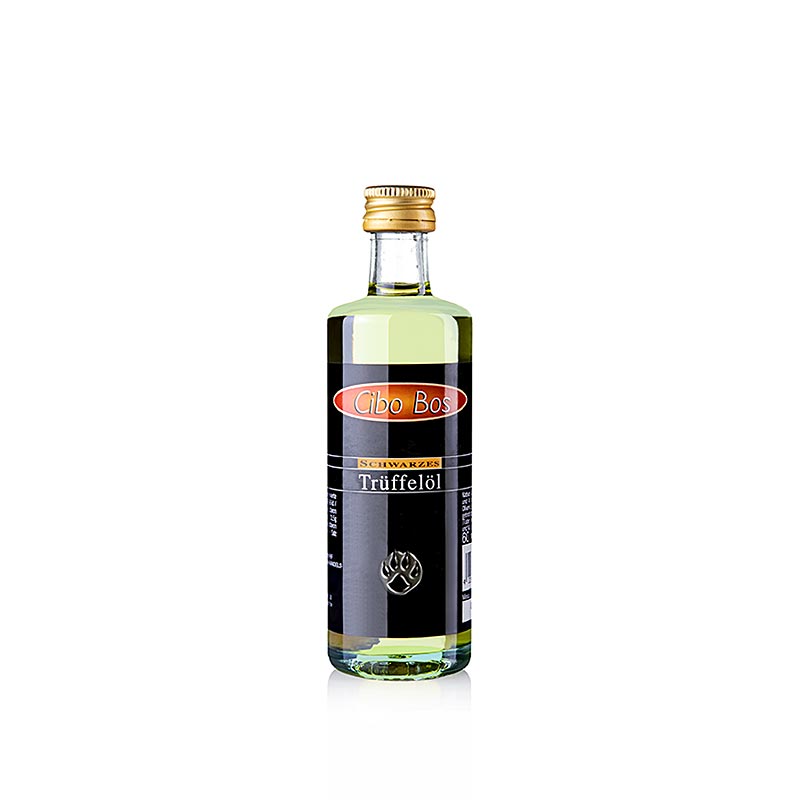 CIBO BOS olivolja med smak av svart tryffel (tryffelolja), 60 ml
