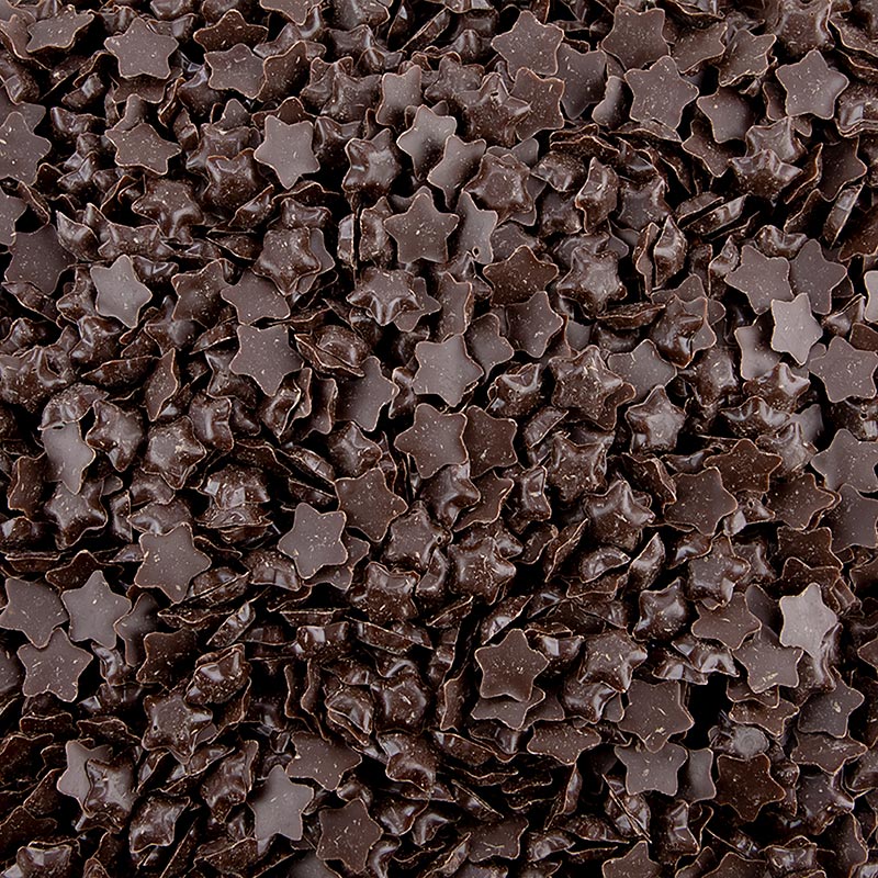 Chokladströssel stjärnor, mörkt, Dobla (73419), 600 g