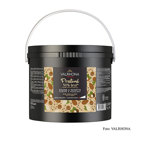 Valrhona pralinmassa Fruite Brut 25 % hasselnöt, 25 % mandel, 5 kg