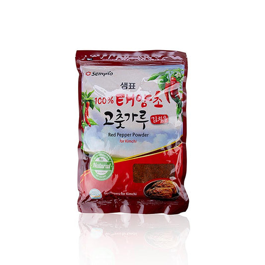 Gochugaru – Paprika-/chilipulver för koreansk matlagning, stark, Sempio, 1 kg