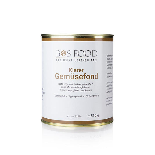 Grönsaksbuljong, snabbpulver utan tillsatt glutamat, för 28 l, 510 g