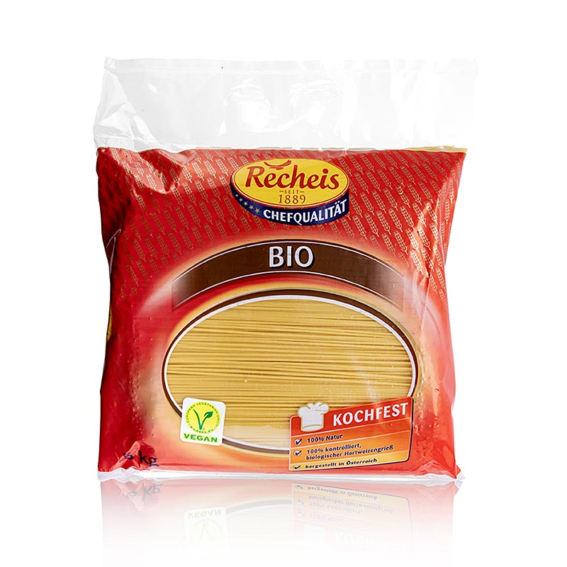 Recheis - Spaghetti, ekologisk, 5 kg