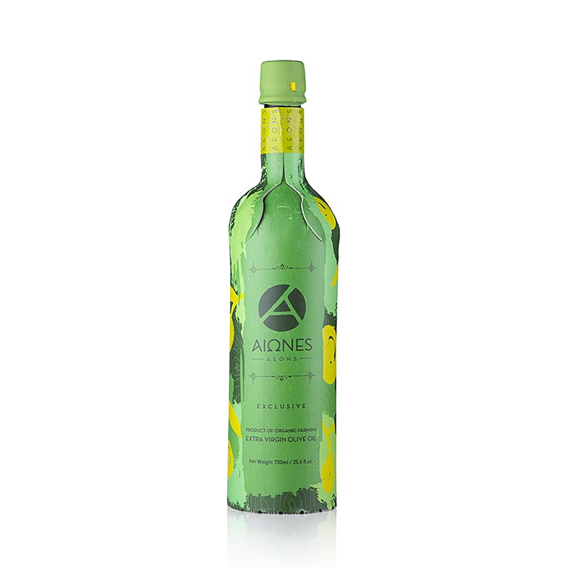 Extra jungfruolja "AEONS", i pappersflaska, Grekland, ekologisk, 750 ml