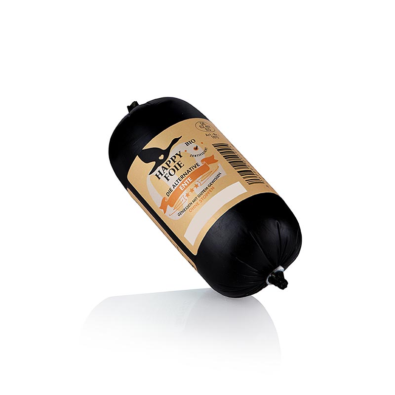 Happy Foie – anka-lever, rulle, EthicLine, ekologisk, 250 g