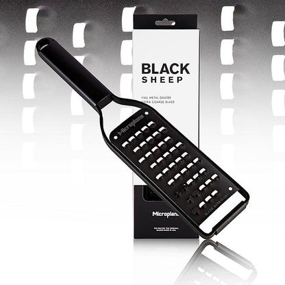 Rivjärn Microplane Black Sheep, Extra Coarse Grater, svart rostfritt stål (43008, 1 St