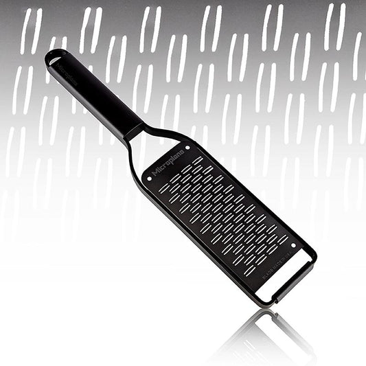 Rivjärn Microplane Black Sheep, Ribbon Grater, svart rostfritt stål (43002), 1 St