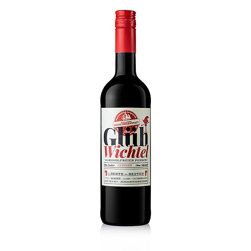 Glühwichtel – punsch, alkoholfri, Manke & Coldewey, 750 ml
