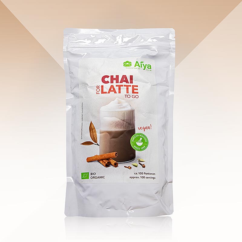 AIYA Professionals - Chai for Latte, kryddteblandning, ekologisk, 1 kg