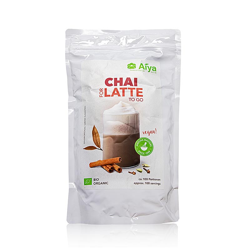 AIYA Professionals - Chai for Latte, kryddteblandning, ekologisk, 1 kg