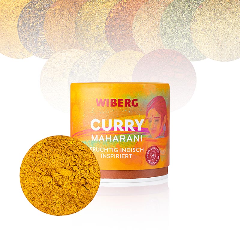 Wiberg Curry Maharani, fruktig indiskinspirerad kryddblandning, 65 g